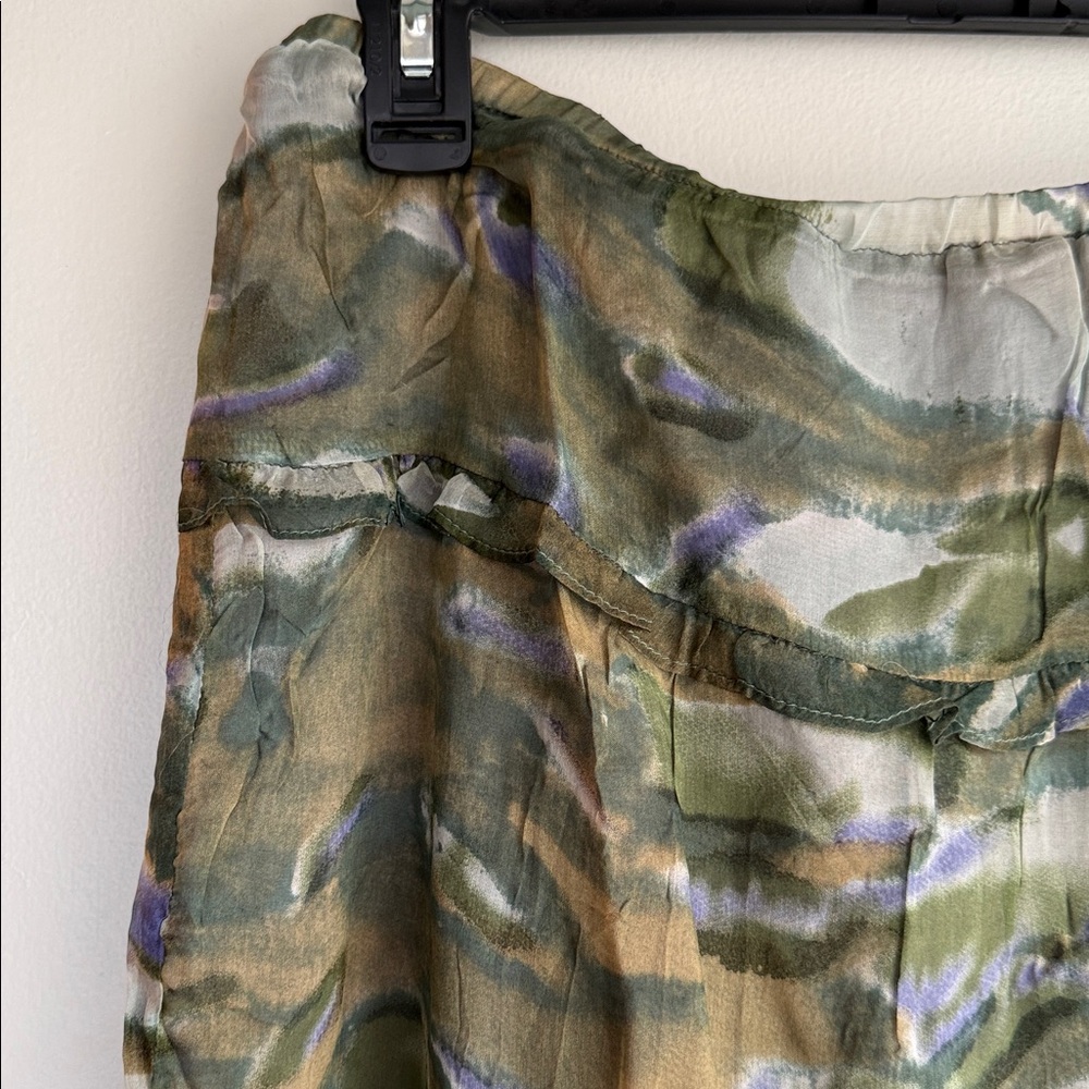SUNDANCE: NWOT Shades of Green Skirt - Picture 3 of 8